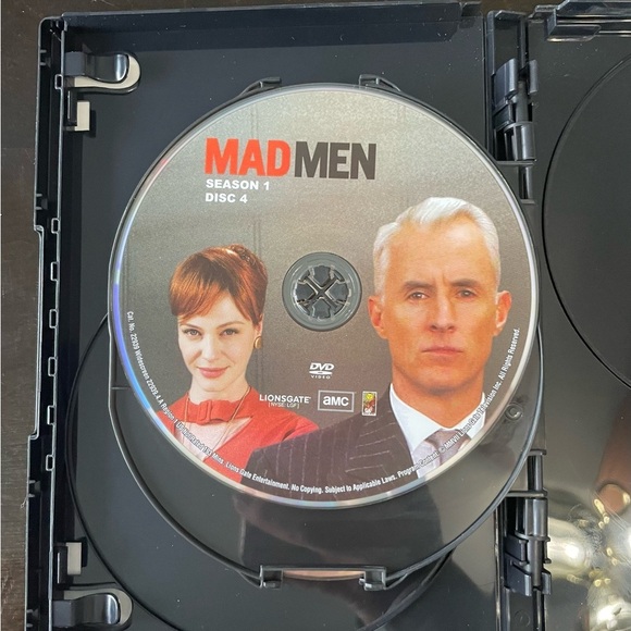 Emmy Award Winning Mad Men TV Series Season One 4-set DVD - Picture 4 of 5